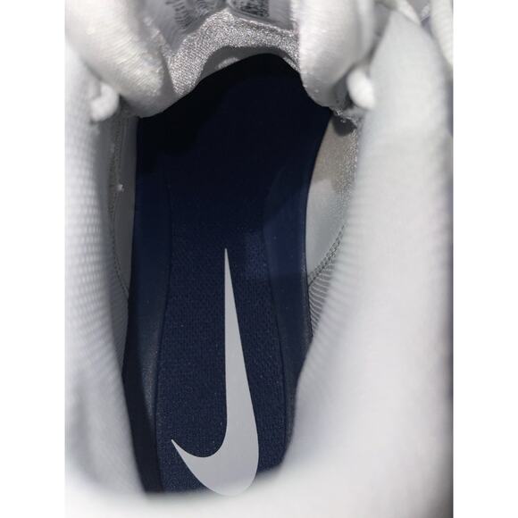 New Men’s 11 Nike Alpha Menace 4 Pro White Navy Cleats FD7037-104 - Picture 9 of 9